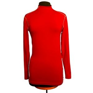 Under AArmour Longsleeve Mock Neck Compression Top - Size M